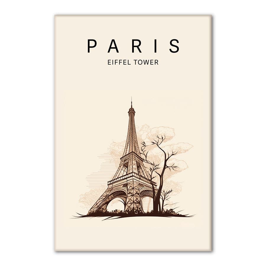 Paris Eiffel Tower by Caz Reason