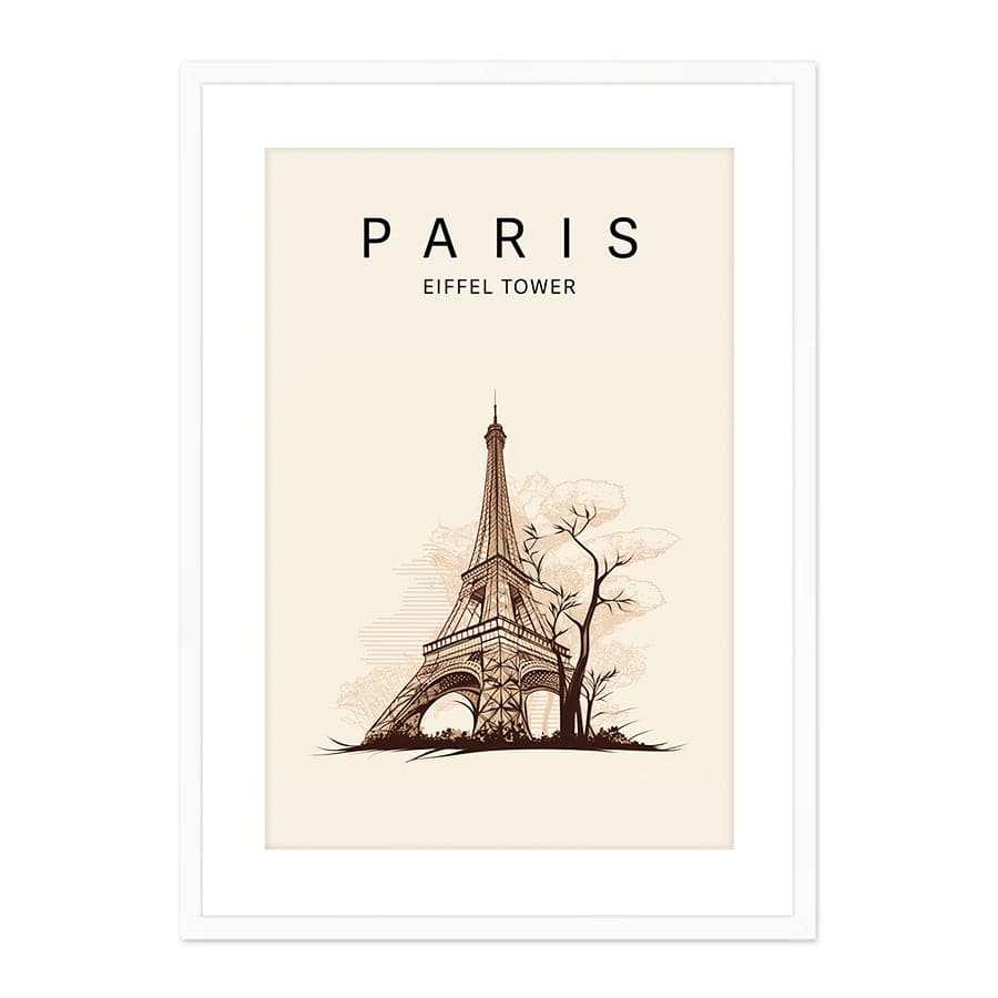Paris Eiffel Tower by Caz Reason