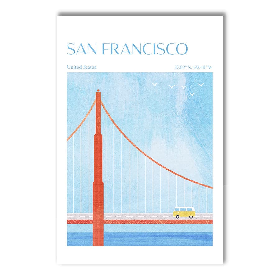 San Francisco, Golden Gate Bridge by longwayhome