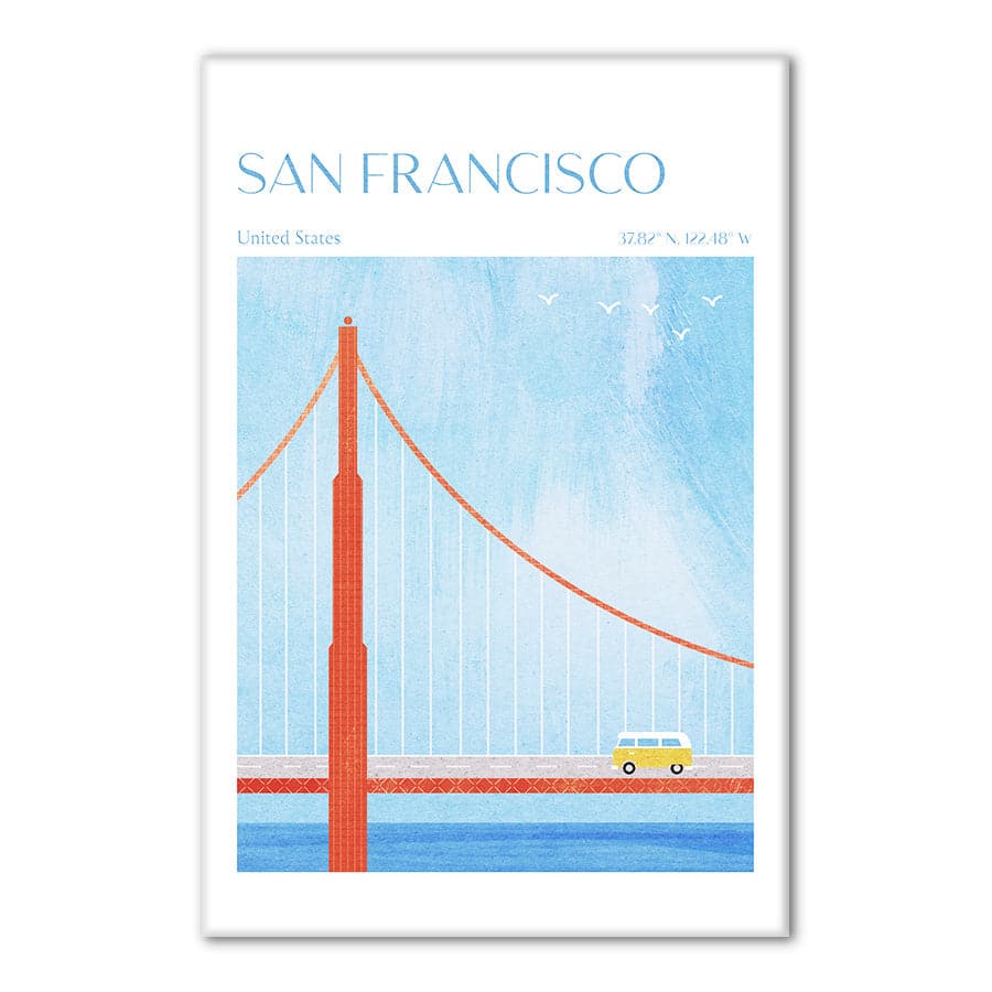 San Francisco, Golden Gate Bridge by longwayhome
