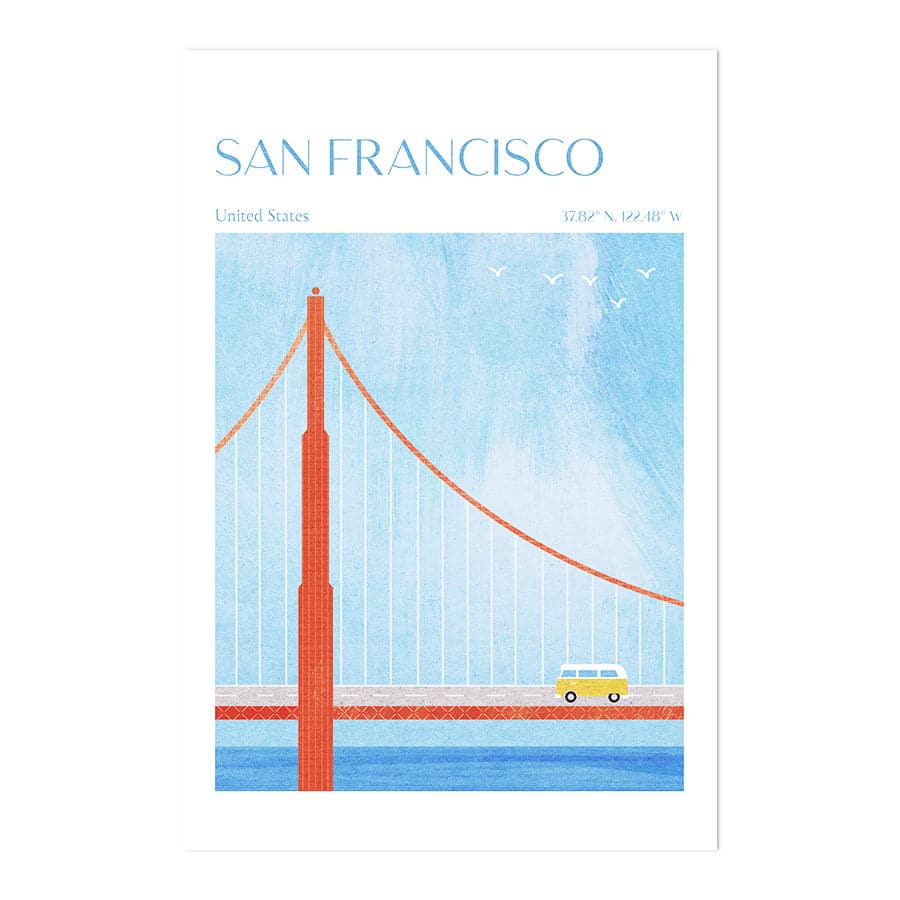 San Francisco, Golden Gate Bridge by longwayhome
