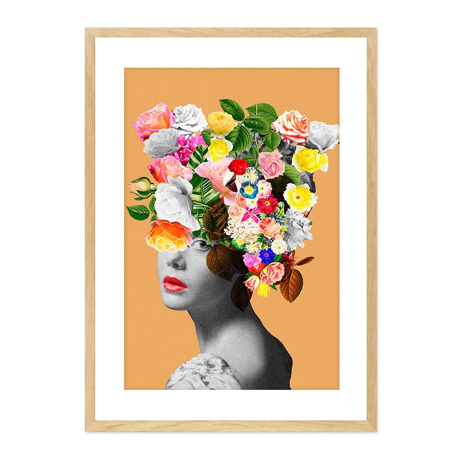 Floral Portrait by Frida Floral Studio