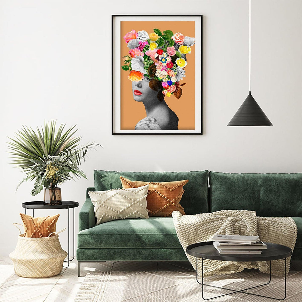 Floral Portrait by Frida Floral Studio