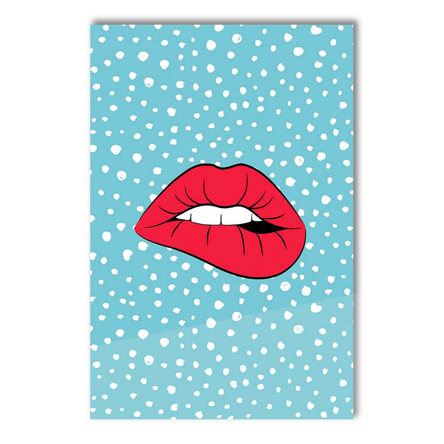 Blue Lips by Martina