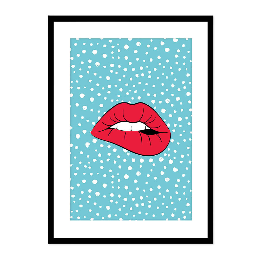 Blue Lips by Martina