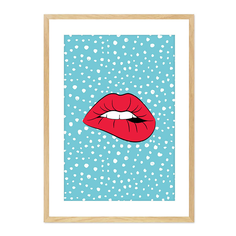 Blue Lips by Martina