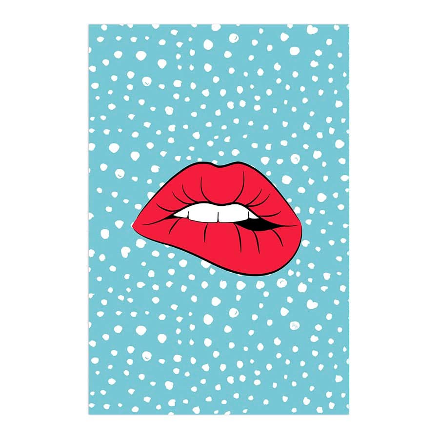 Blue Lips by Martina
