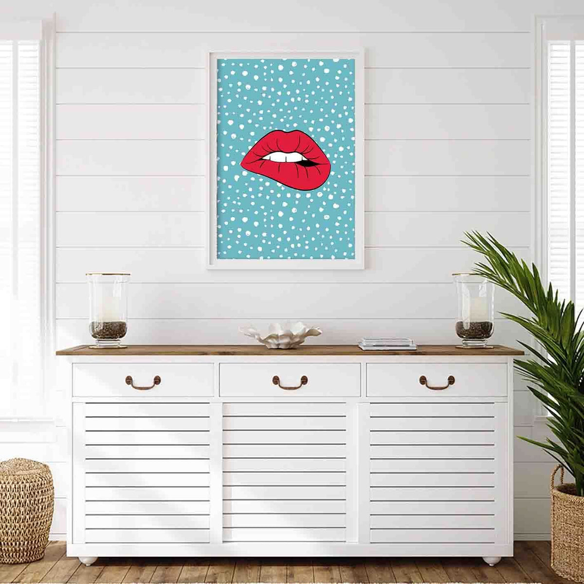 Blue Lips by Martina