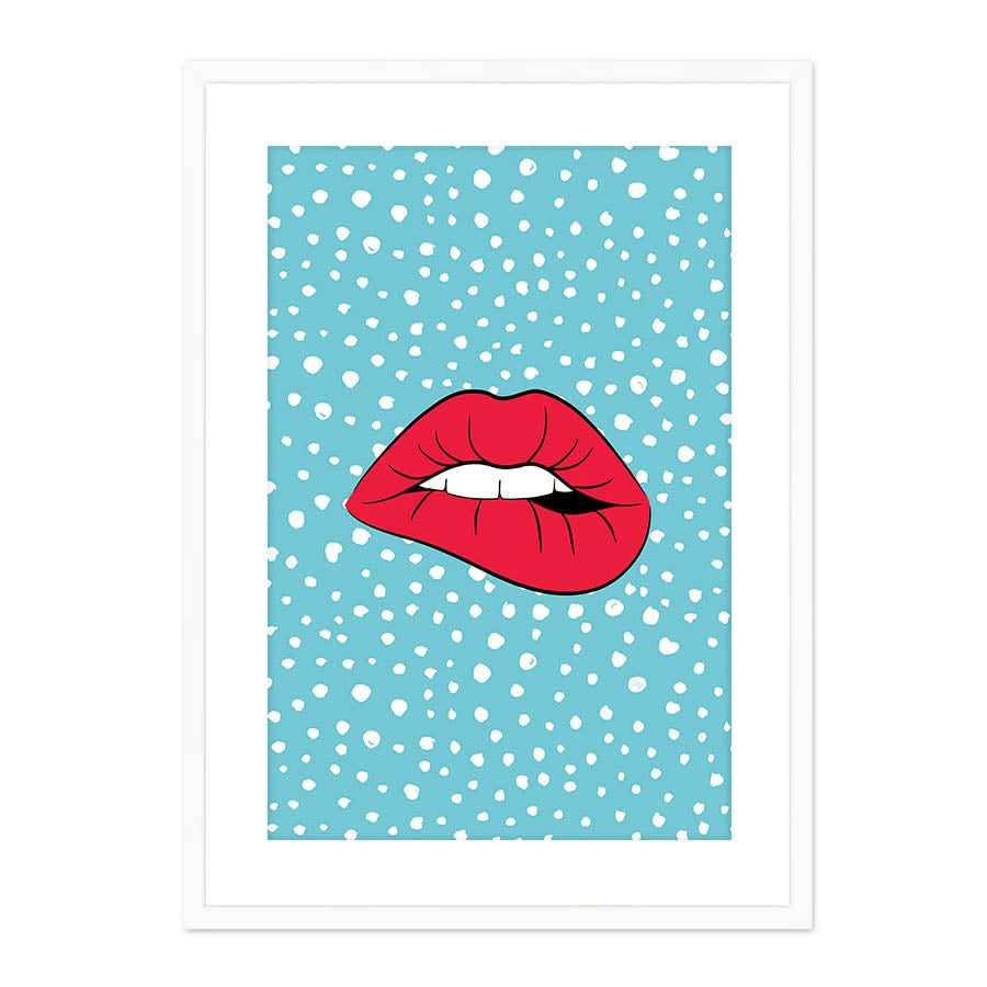 Blue Lips by Martina
