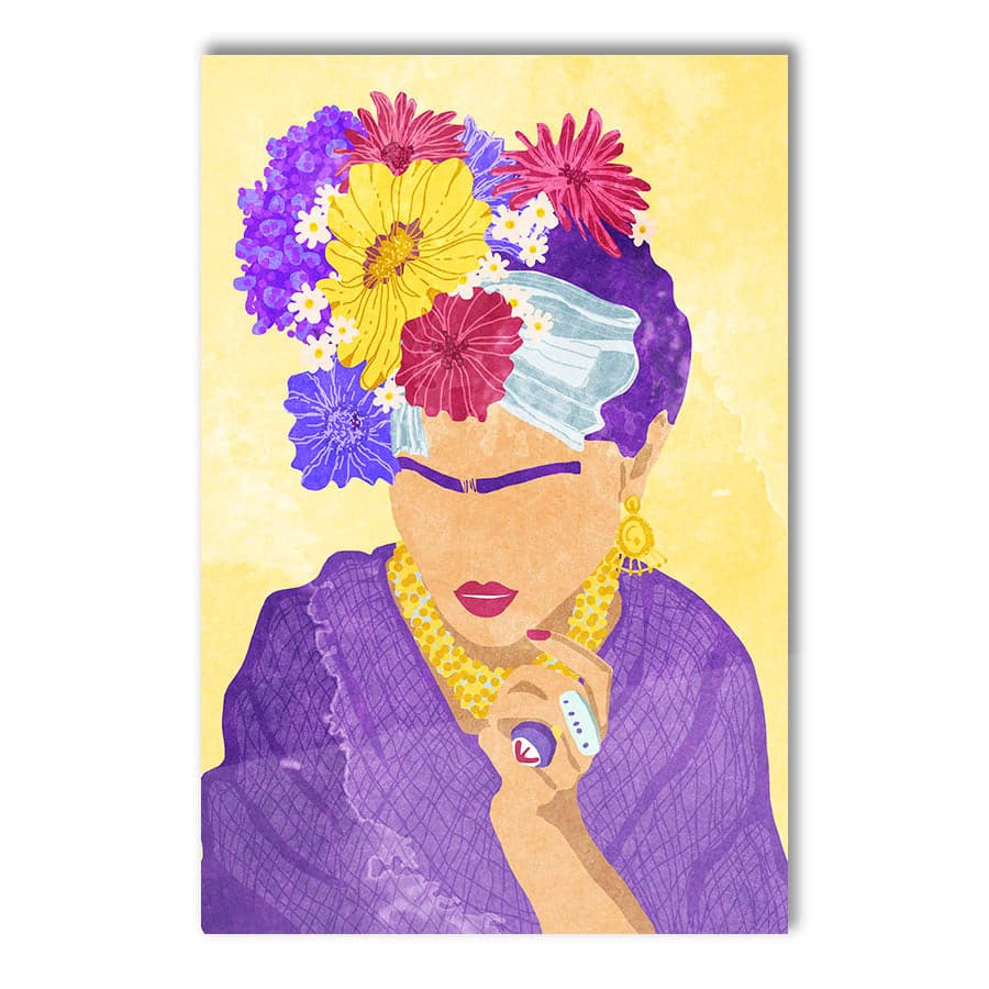 Frida and Flowers by Raissa Oltmanns