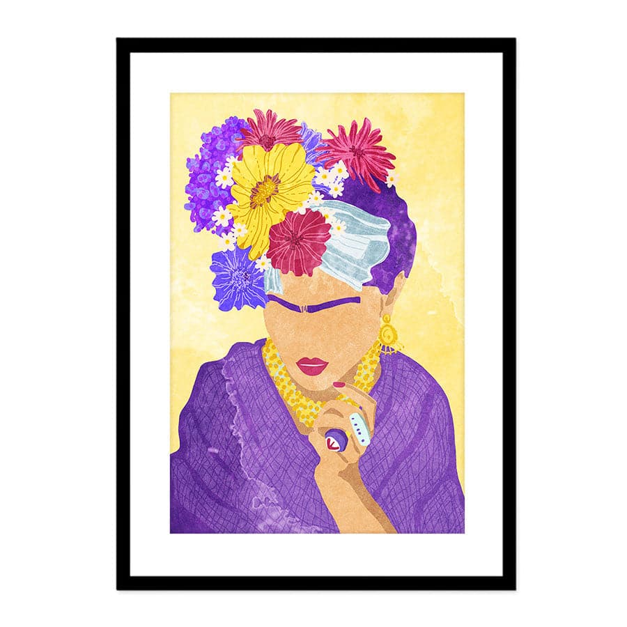 Frida and Flowers by Raissa Oltmanns