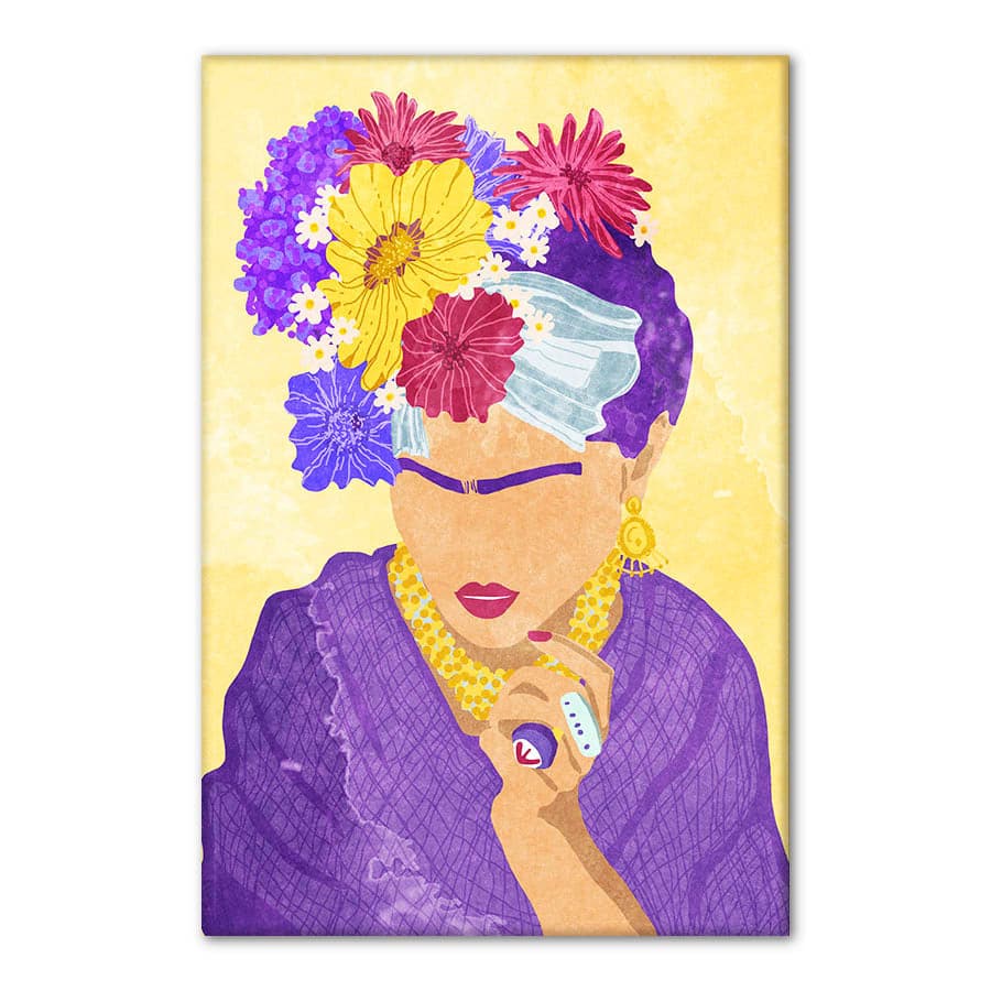 Frida and Flowers by Raissa Oltmanns
