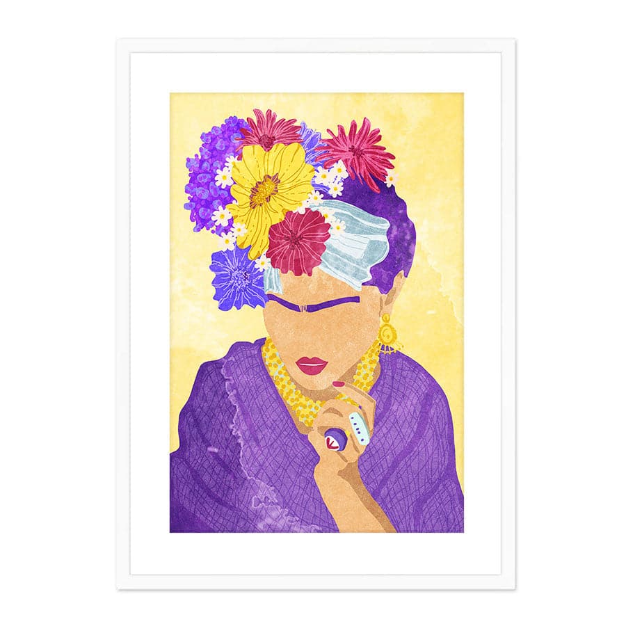 Frida and Flowers by Raissa Oltmanns