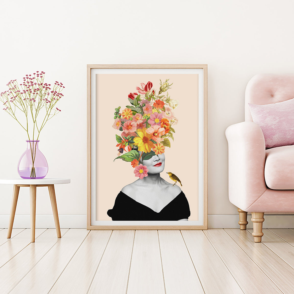 Blooming Woman by Frida Floral Studio