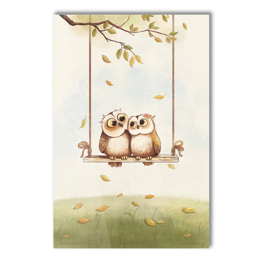 Owls in Love by Xuan Thai
