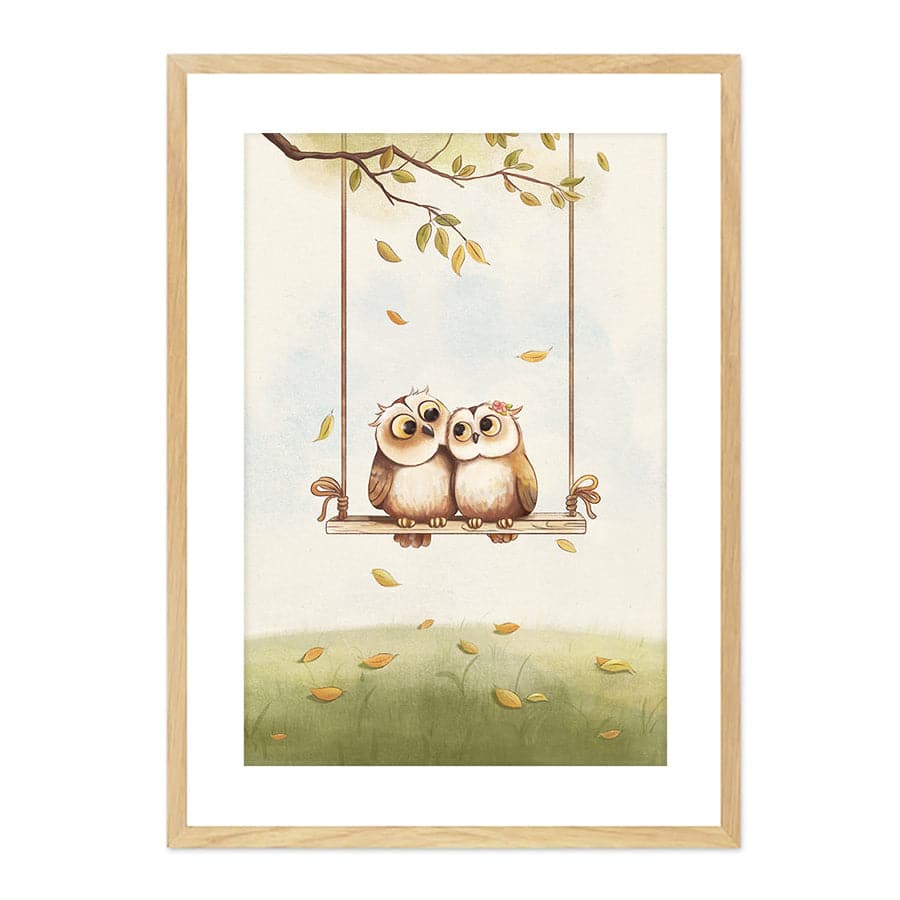 Owls in Love by Xuan Thai