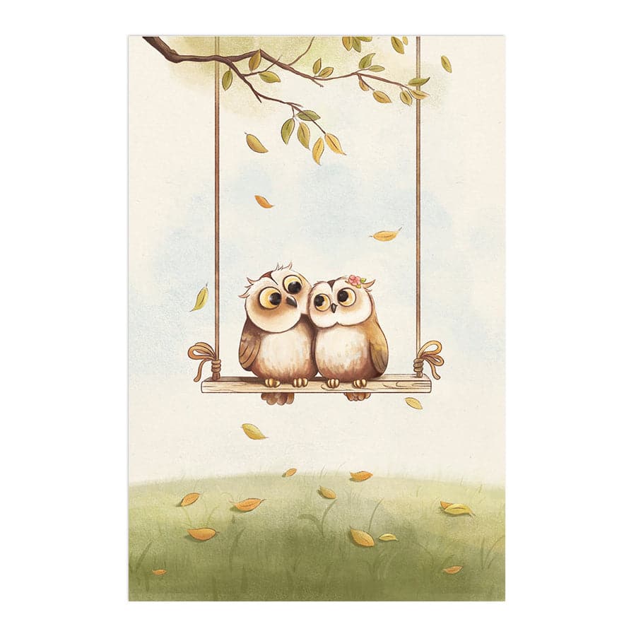 Owls in Love by Xuan Thai
