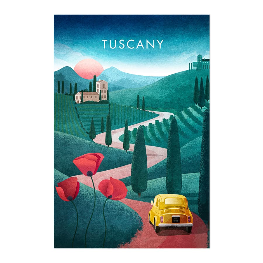 Tuscany by Emel Tunaboylu
