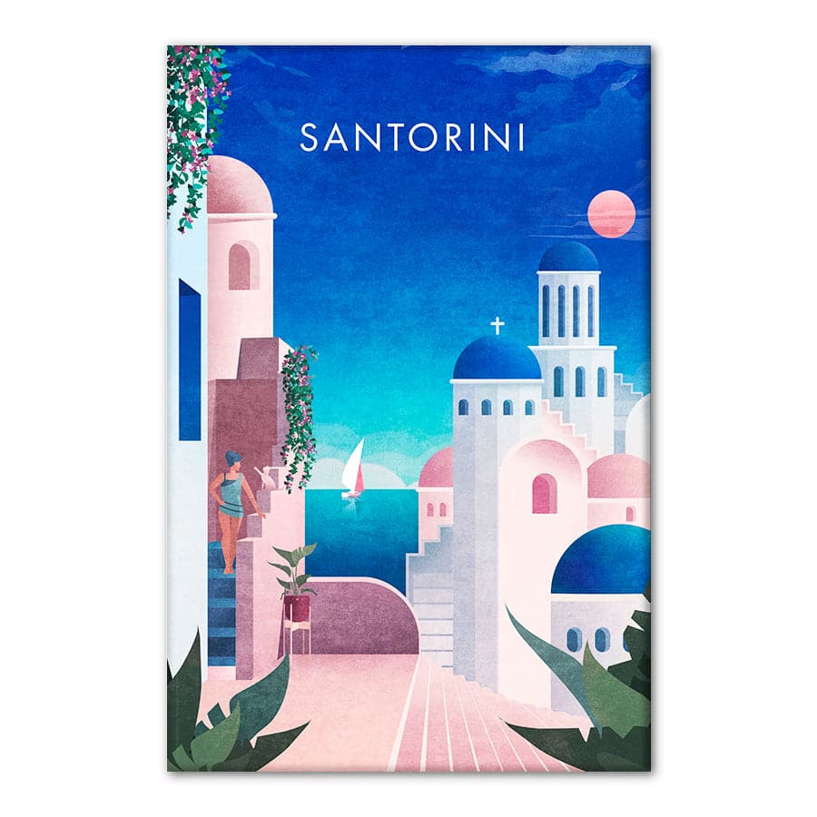 Santorini by Emel Tunaboylu