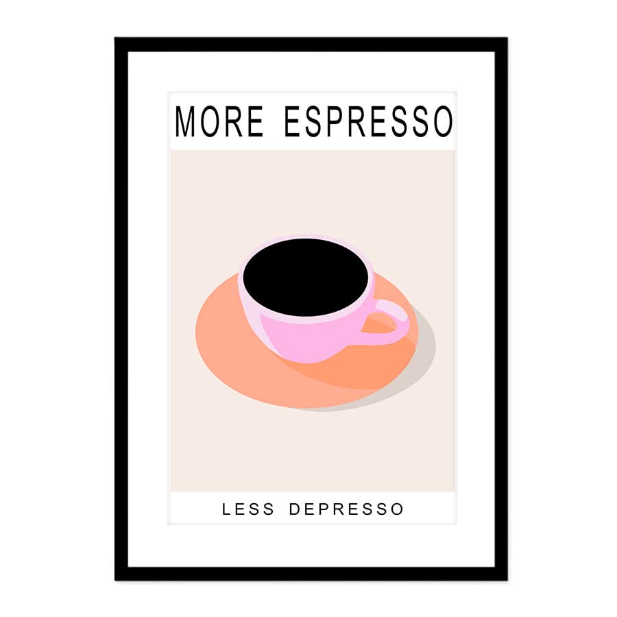 More Espresso Less Depresso by Kammille