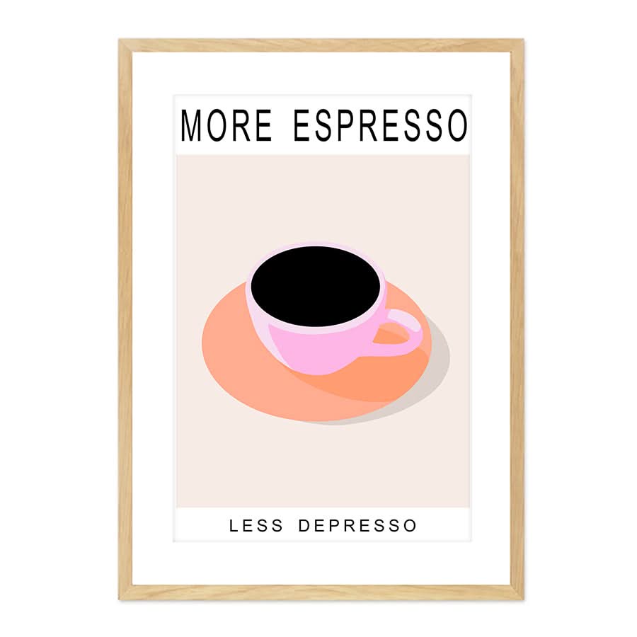 More Espresso Less Depresso by Kammille