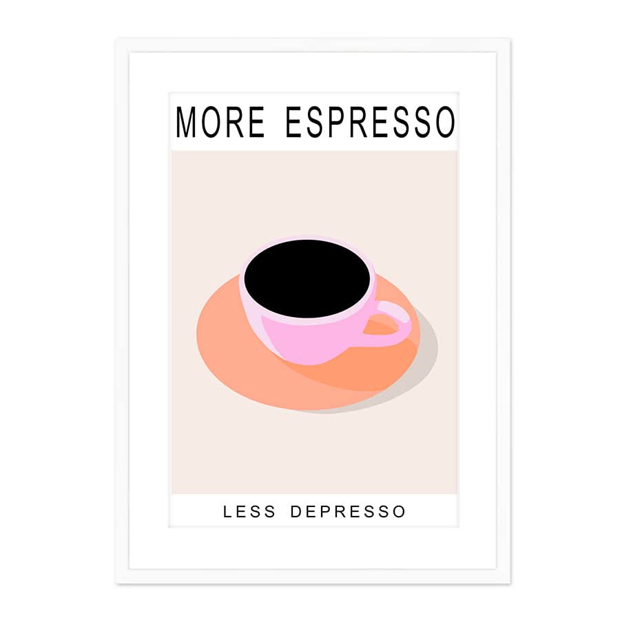 More Espresso Less Depresso by Kammille