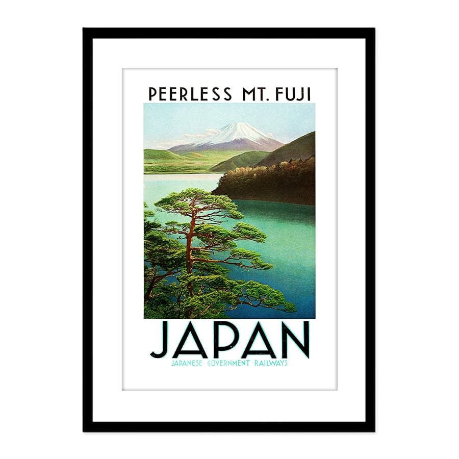Japan Travel Poster (1930s) by Japanese Government Railways
