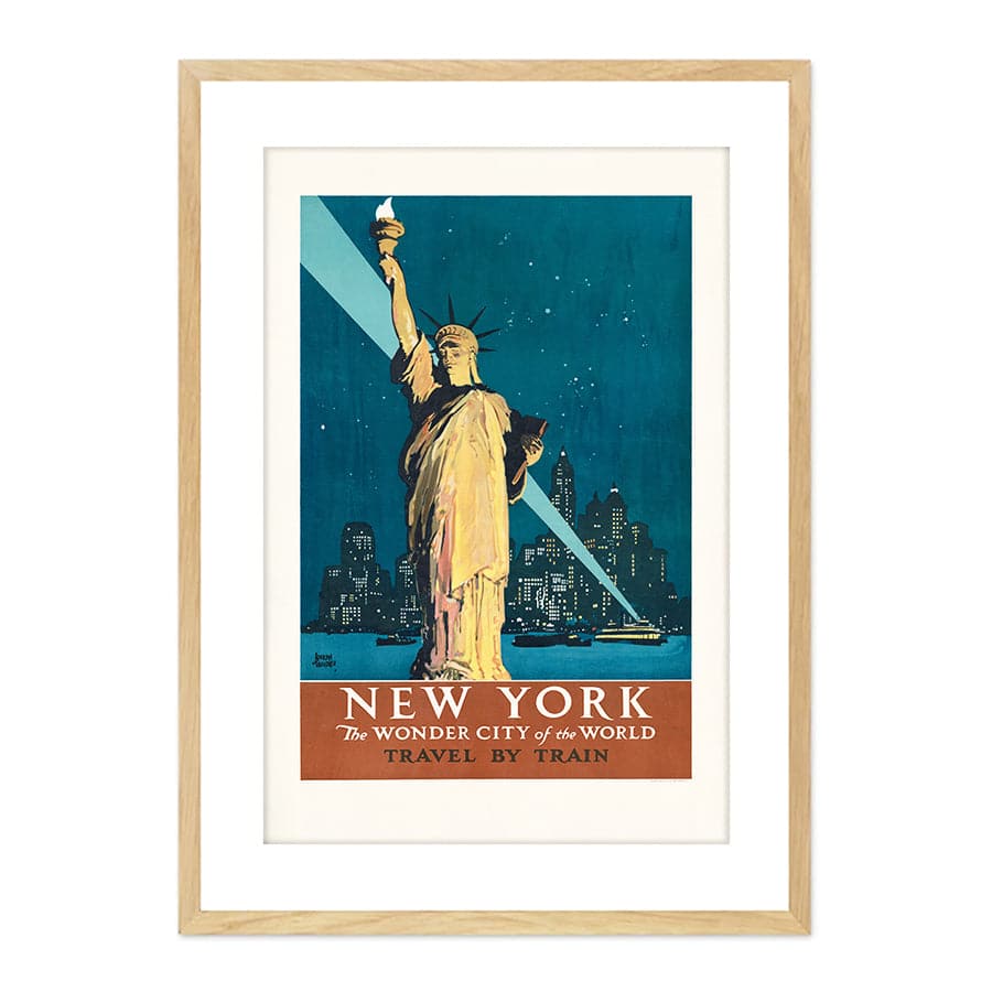 New York the Wonder City of the World (1927) By Adolph Treidler