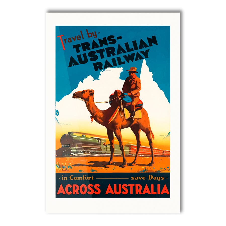 Trans Australian Railway (1933) by James Northfield