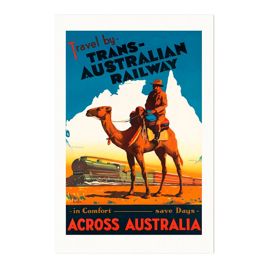 Trans Australian Railway (1933) by James Northfield