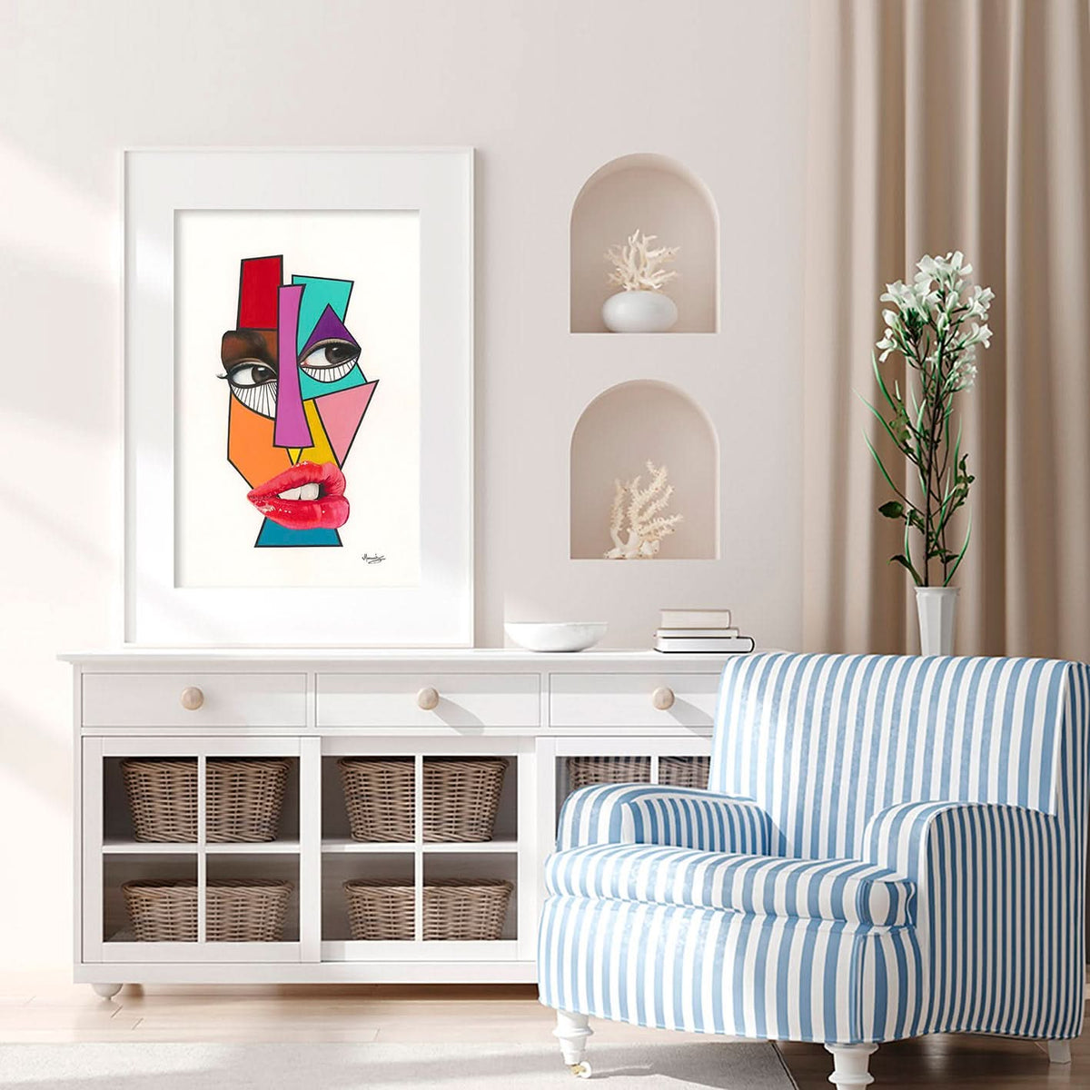 Abstract V1 by Manasseh Johnson Sr.