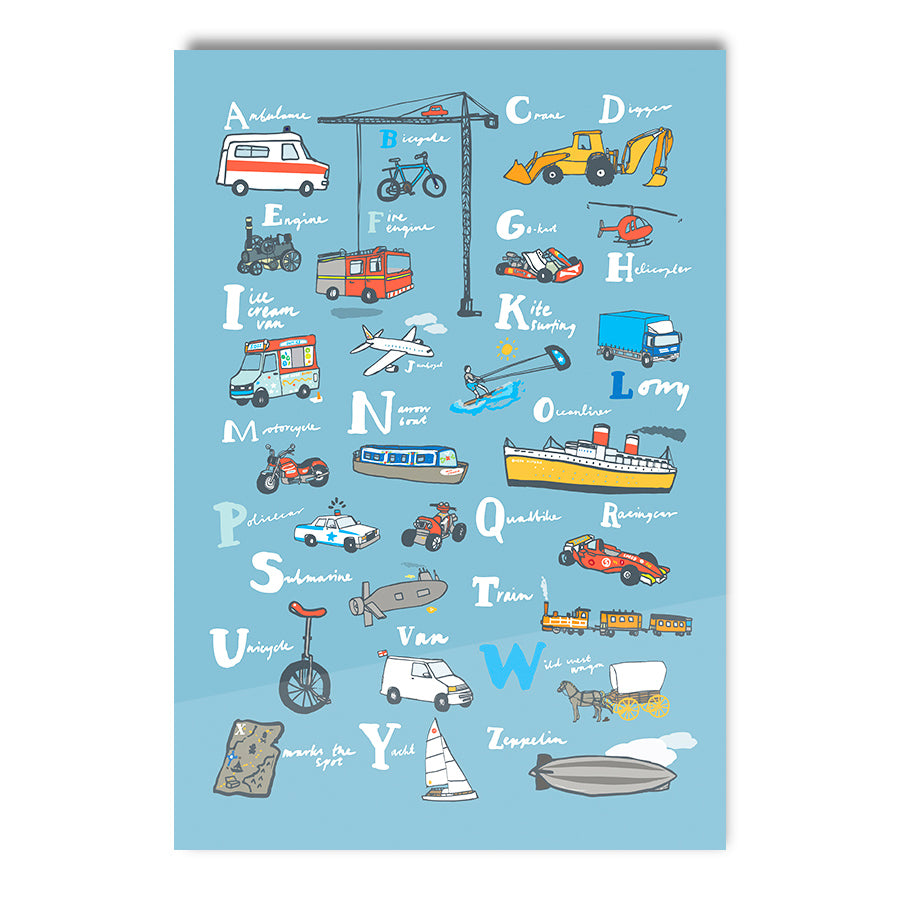 ABC Transport by Hanna Melin