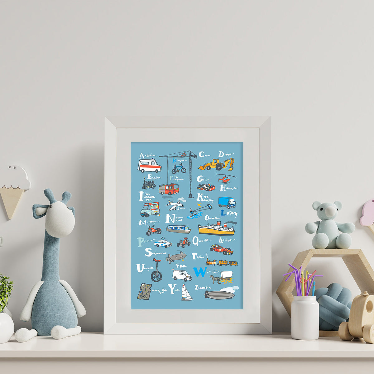 ABC Transport by Hanna Melin