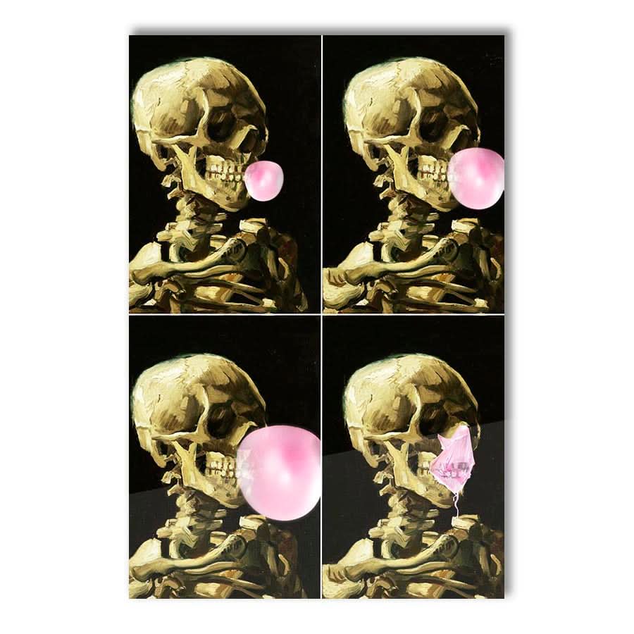 Skull Gum Explosion by Dikhotomy