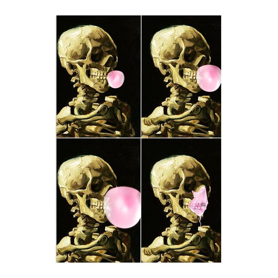 Skull Gum Explosion by Dikhotomy
