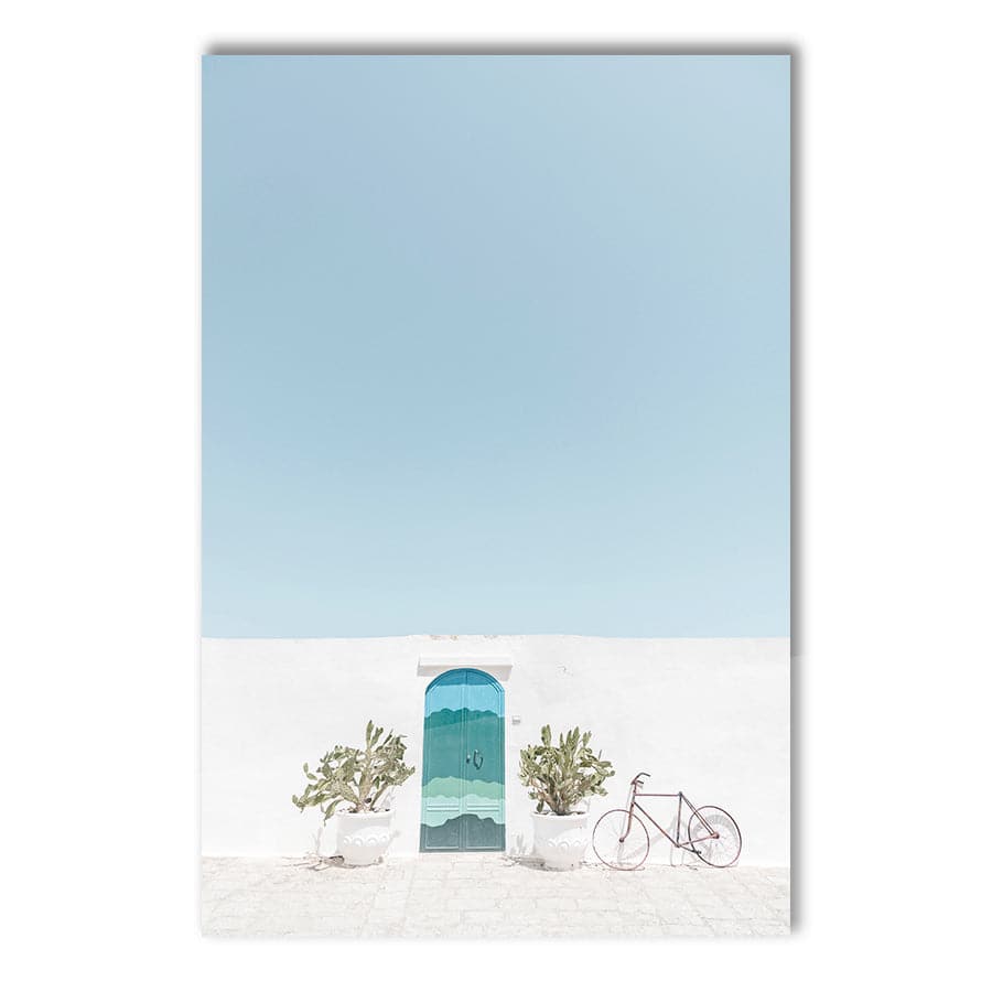 Ostuni Blue Door by Photolovers