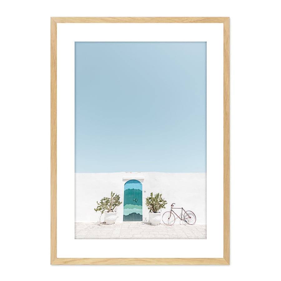 Ostuni Blue Door by Photolovers