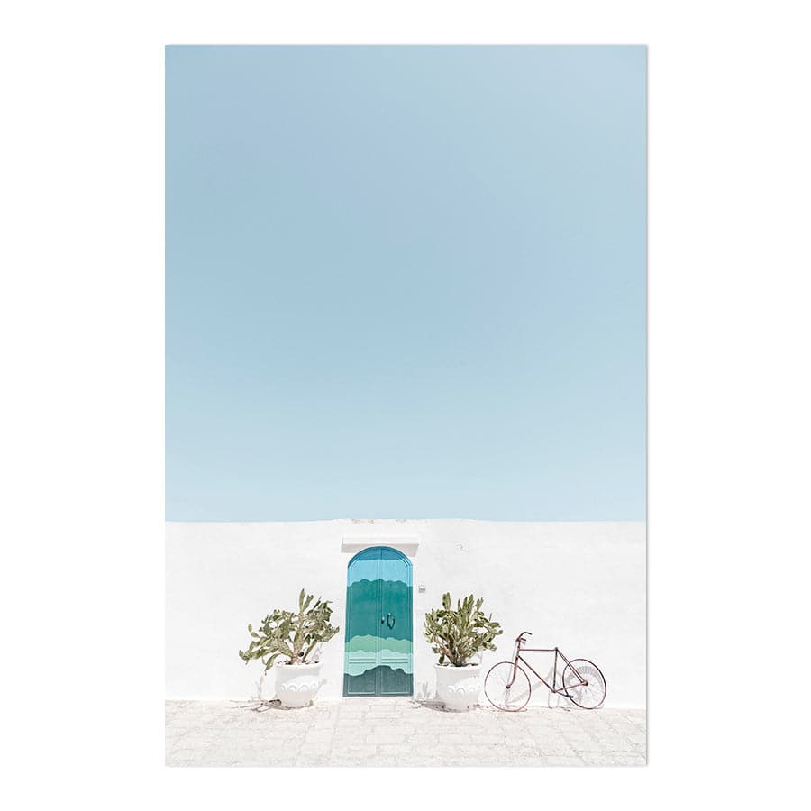 Ostuni Blue Door by Photolovers