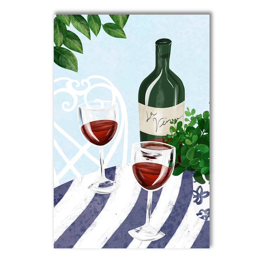 Red Wine Under the Tree by EMELIEmaria