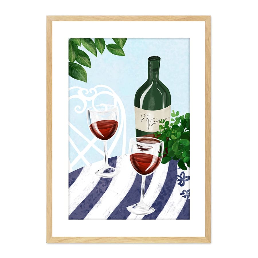 Red Wine Under the Tree by EMELIEmaria
