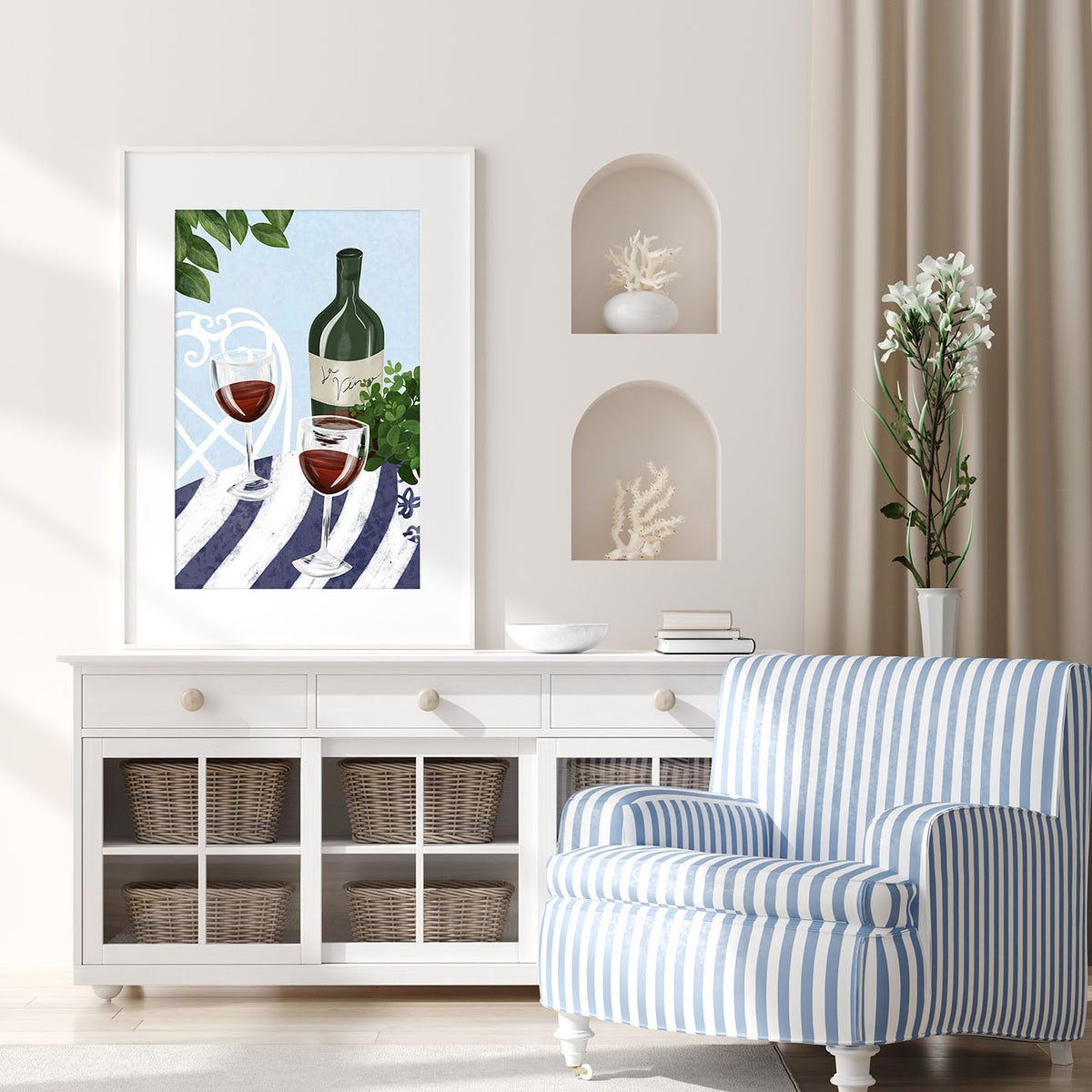 Red Wine Under the Tree by EMELIEmaria