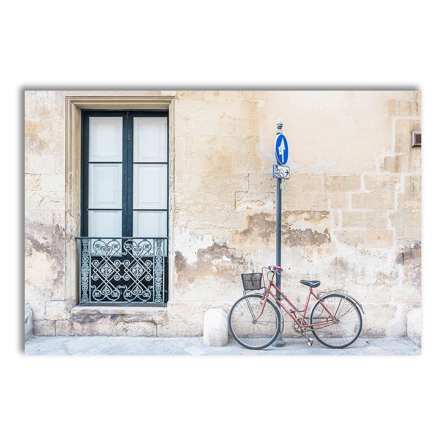 Street Scene with Bike by Photolovers