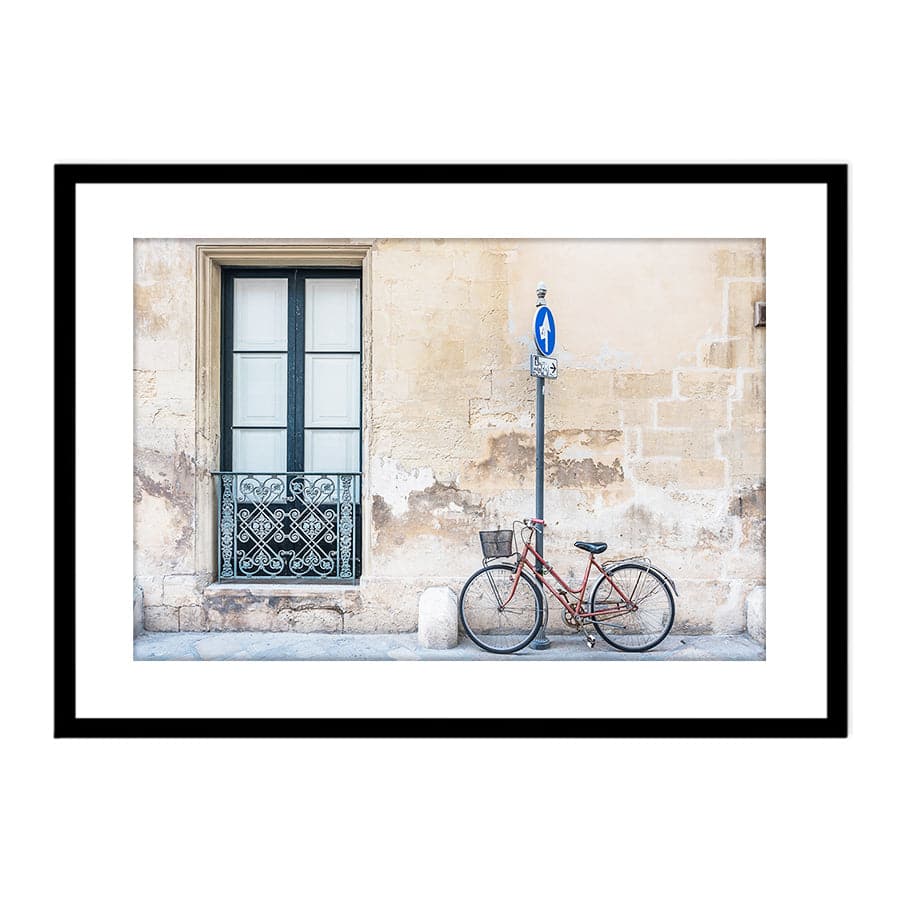 Street Scene with Bike by Photolovers