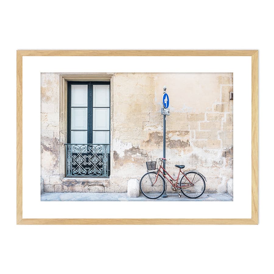 Street Scene with Bike by Photolovers