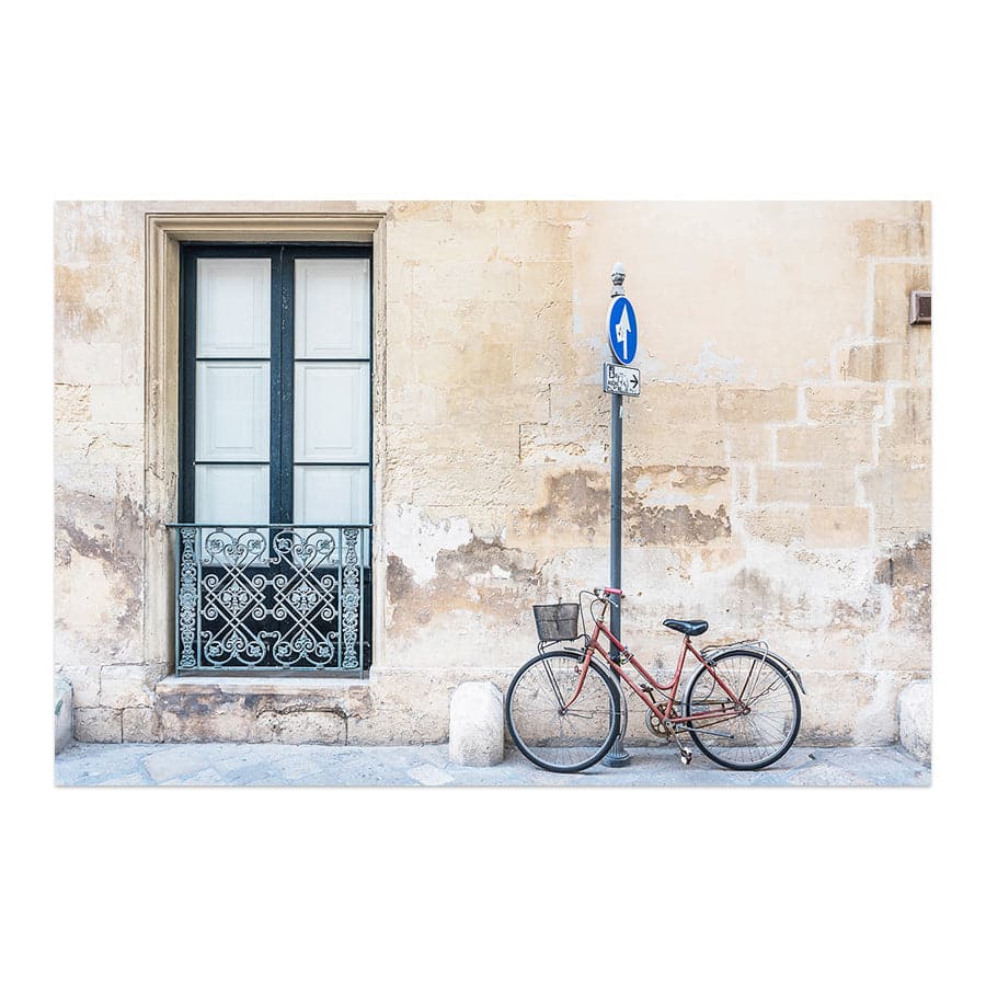 Street Scene with Bike by Photolovers