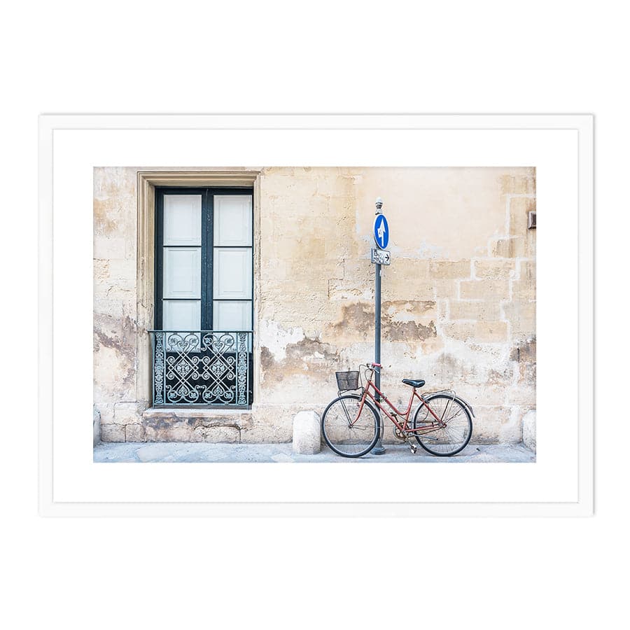Street Scene with Bike by Photolovers