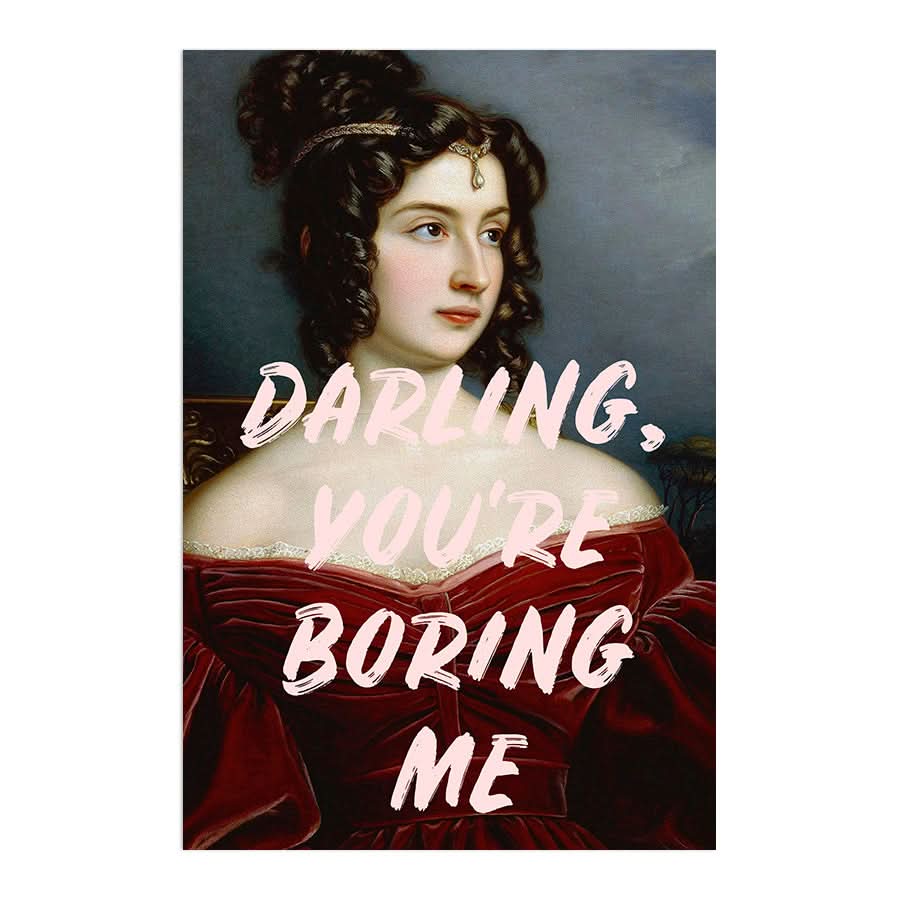Boring Me by Grace Digital Art