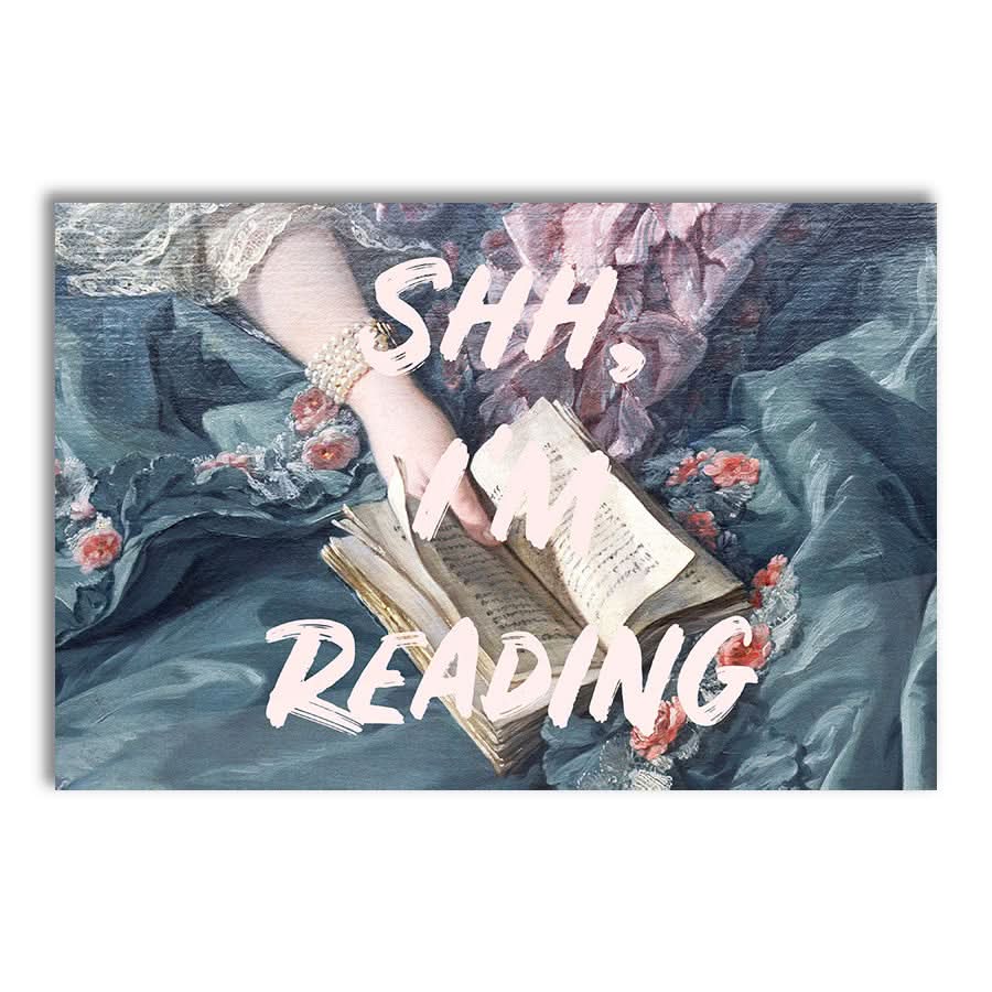I'm Reading by Grace Digital Art