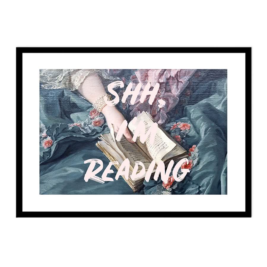 I'm Reading by Grace Digital Art