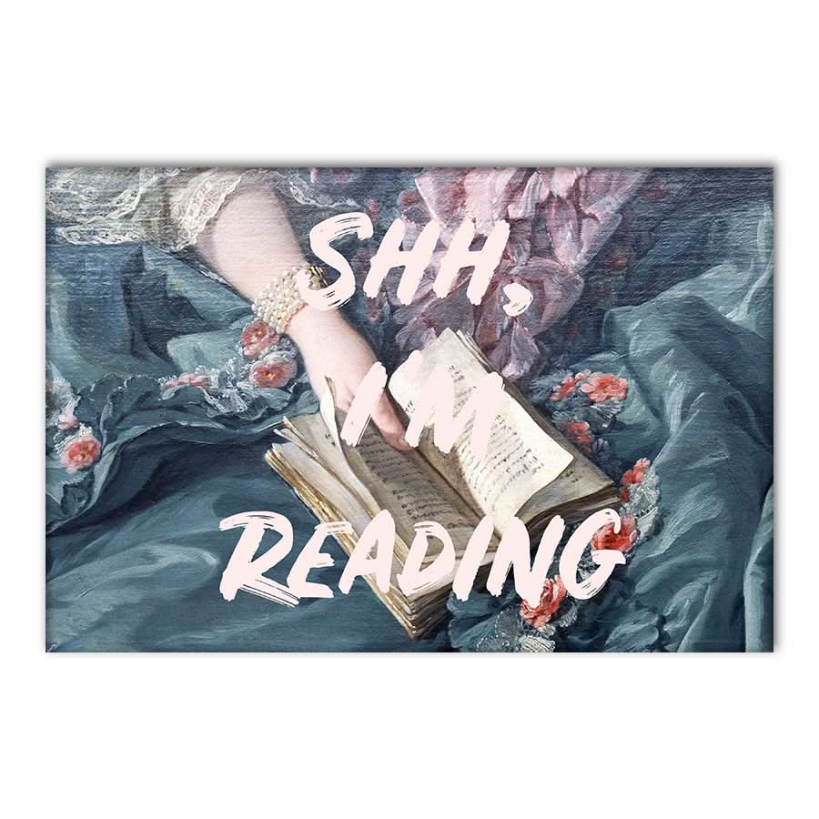 I'm Reading by Grace Digital Art